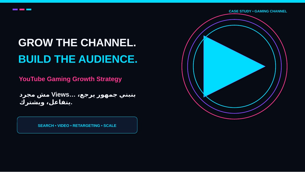 Case 06: YouTube Gaming Channel Growth